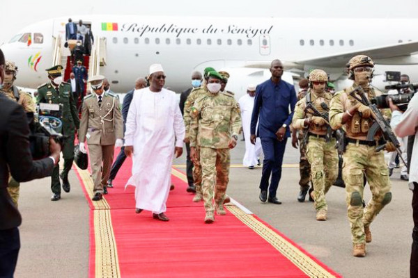 Mali : Le président sénégalais arrivé à Bamako