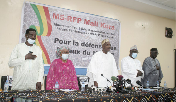 M5-RFP/Mali Kura : La dynamique  de soutien à la Transition