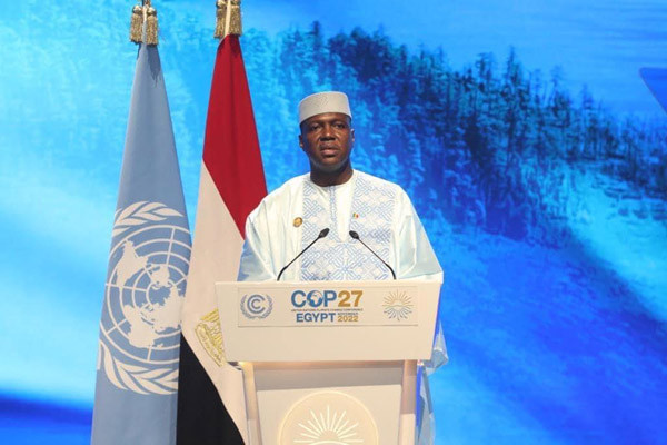 COP27 : L’appel du Mali à un engagement collectif sincère