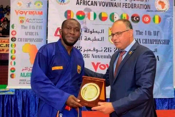 Vovinam viet vo dao : Aboubacar Maïga sacré champion d’Afrique