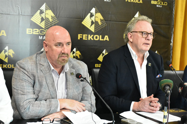 Société B2Gold : Près de 19 tonnes d’or produites par la mine de Fekola en 2022