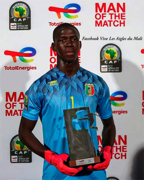 Bourama Koné élu homme du match
