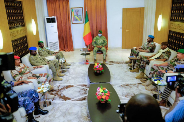 Mali : Une délégation nigerienne chez le président Goïta pour le remercier