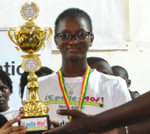 Concours d’orthographe : La lauréat est Alimata de l’école enko Kalanso