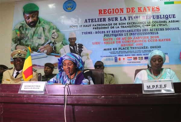Kayes : Visite de travail des ministres Fatoumata Sékou Dicko et Mariam Maïga