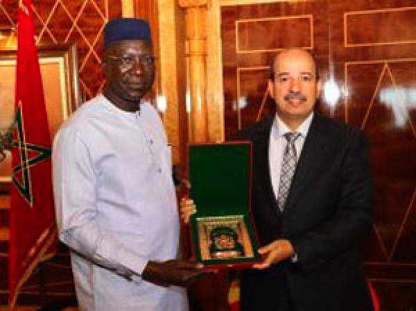 #Mali :  Le président du cesec reçu par le patron de la chambre des conseillers du royaume chérifien
