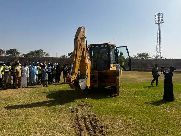 Ségou : Les travaux de rénovation du Stade Amary Daou lancés