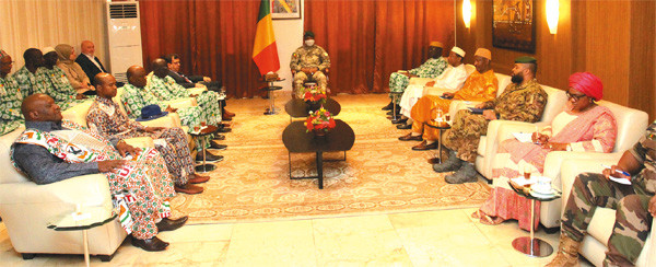 #Mali : Koulouba : le chef de l’état reçoit le secrétaire général de l’Organisation de l’unité syndicale africaine