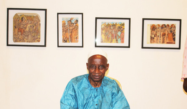 #Mali : Exposition de Dialiba Konaté : Un voyage dans le temps