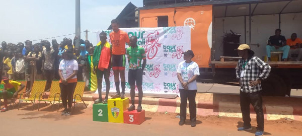 #Mali : 3è étape du Tour cycliste du Mali : Le marocain Zouhail domine le premier circuit fermé