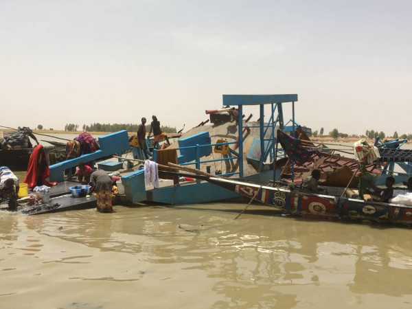 #Mali : Niafunké : Le 2è bac dédié à la traversée du fleuve Niger détruit  par des hommes armés