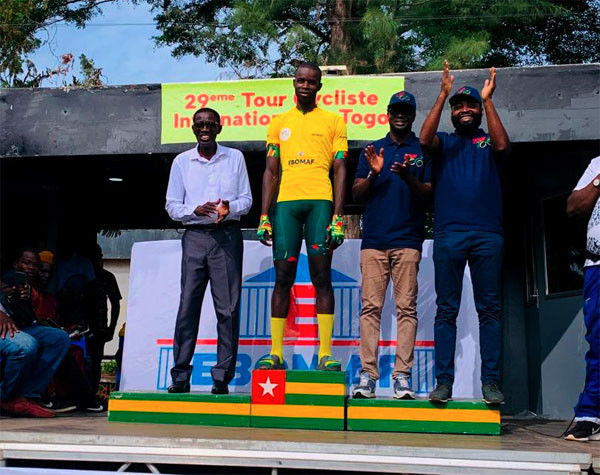 #Mali : Tour cycliste du Togo : Yaya Diallo endosse déjà le maillot jaune
