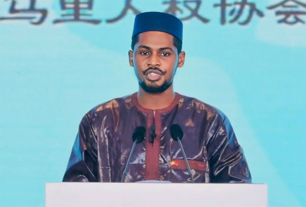 #Mali : Forum de la jeunesse en Chine : Le plaidoyer du Malien Amadou Biga