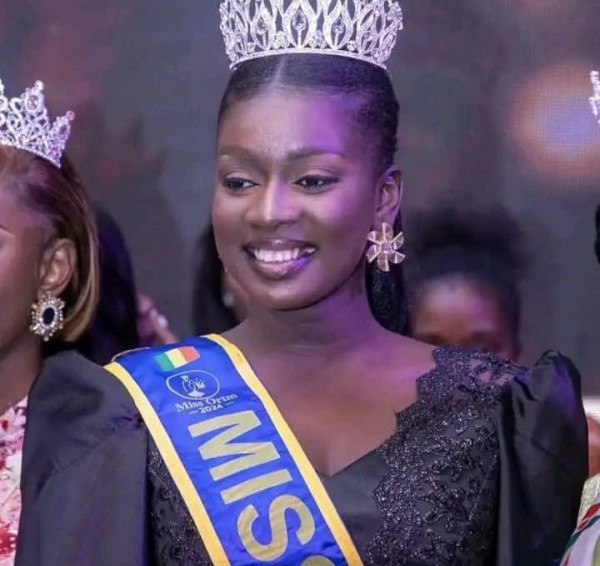 #Mali : Maïmouna Keïta couronnée Miss ORTM 2024