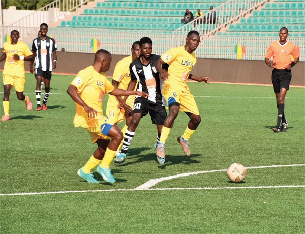 Championnat professionnel Ligue 1 Orange : L’USFAS vire en tête du classement