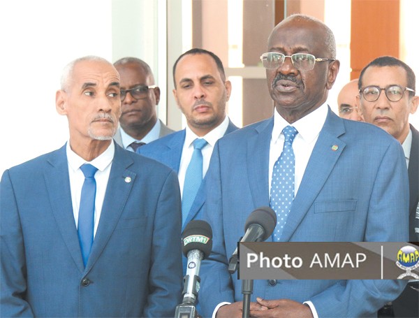 Le chef de la diplomatie mauritanienne en visite au Mali : «Je suis venu transmettre un message de solidarité, de paix et de stabilité au peuple malien»