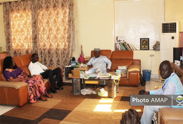 Coopération médiatique : Une délégation de Sidwaya en visite à l’Amap