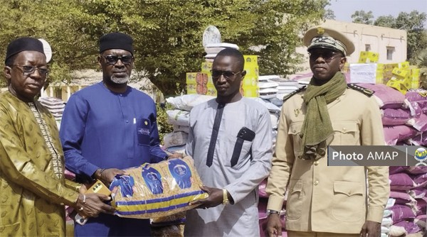 Œuvres sociales du Président de la Transition : Des vivres pour la population de Koulikoro
