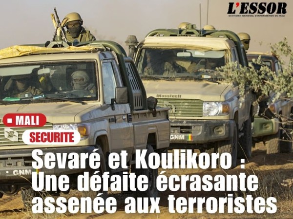 Sevaré et Koulikoro : Une défaite écrasante assenée aux terroristes