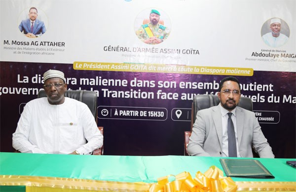 Organisations faîtières de la diaspora :  La reconnaissance du Général d’armée Assimi Goïta