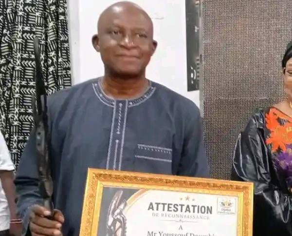 Trophées panafricains Sémbé :Youssouf Doumbia de L’ESSOR honoré
